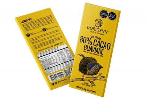 GUAVIARE 80% 50g